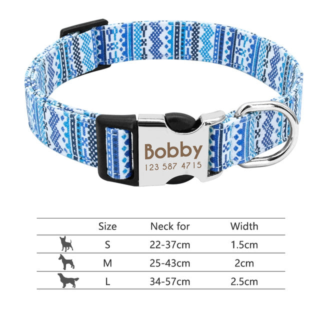 Dog Personalized Collar