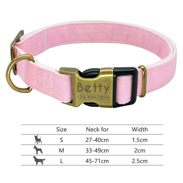 Dog Personalized Collar