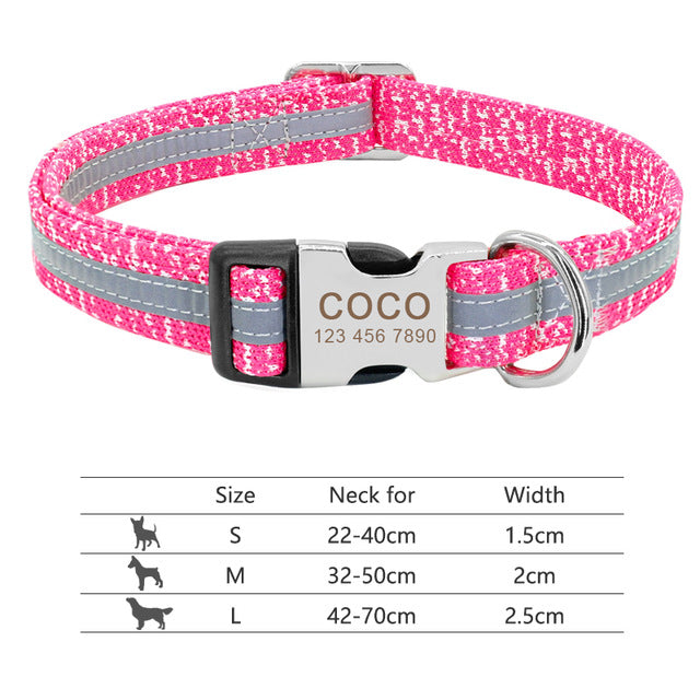 Dog Personalized Collar
